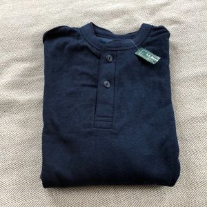 LL Bean Men’s Two-Layer River Driver’s Shirt, M NWT